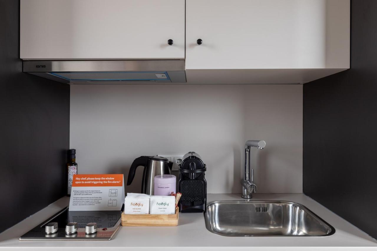Medium Studio Kitchen Balcony