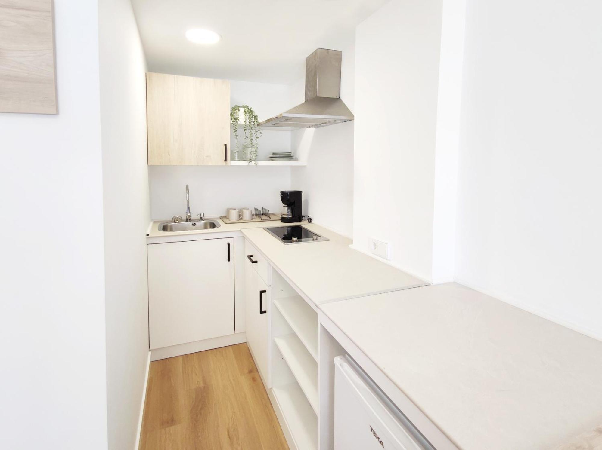 Apartment mit 1 Schlafzimmer und Balkon