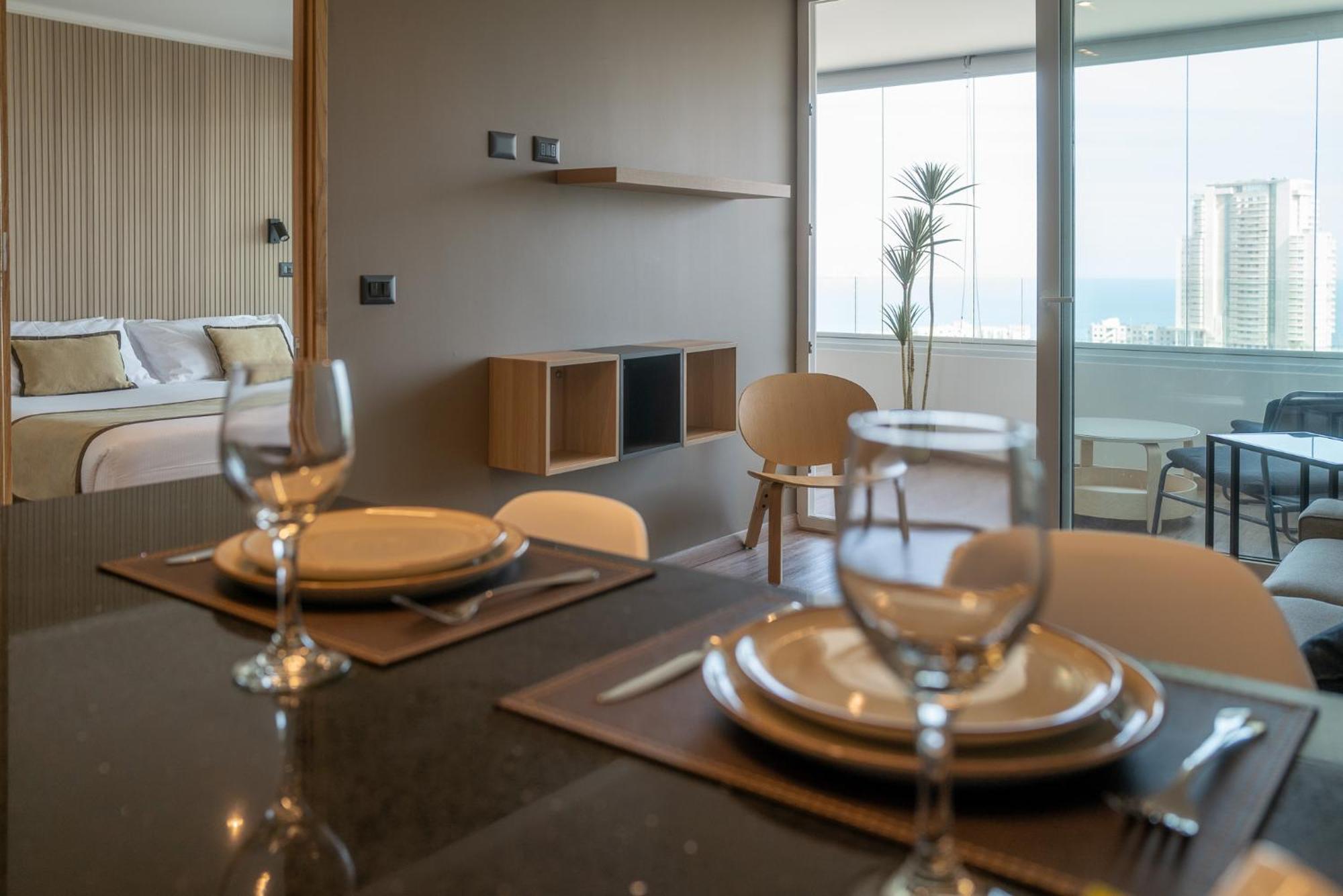 Apartamento de 1 dormitorio con balcón