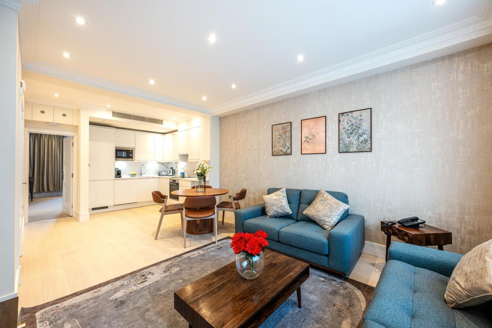Deluxe Apartment mit Balkon und 2 Schlafzimmern