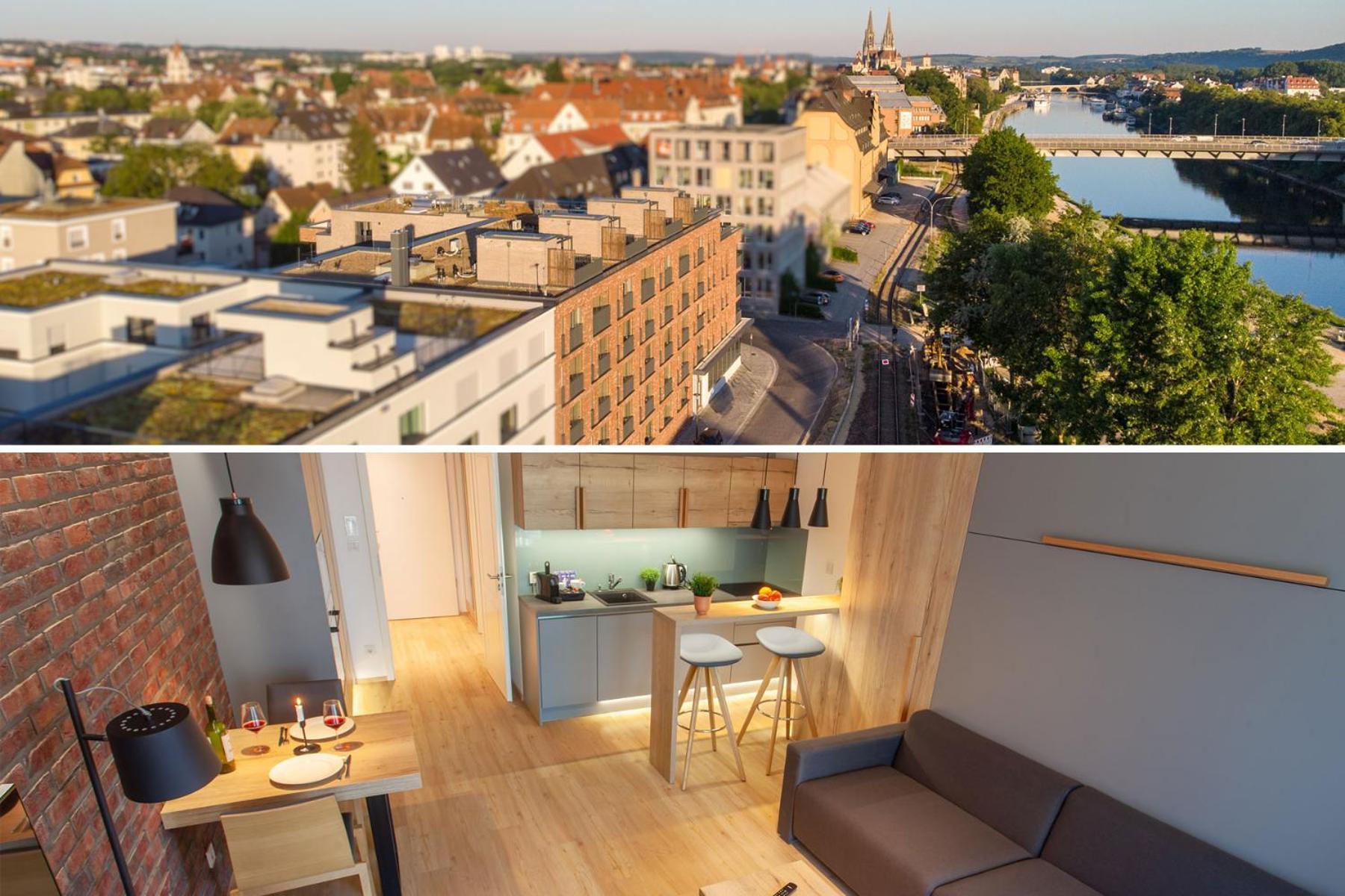 1 Raum Studio Apartment
