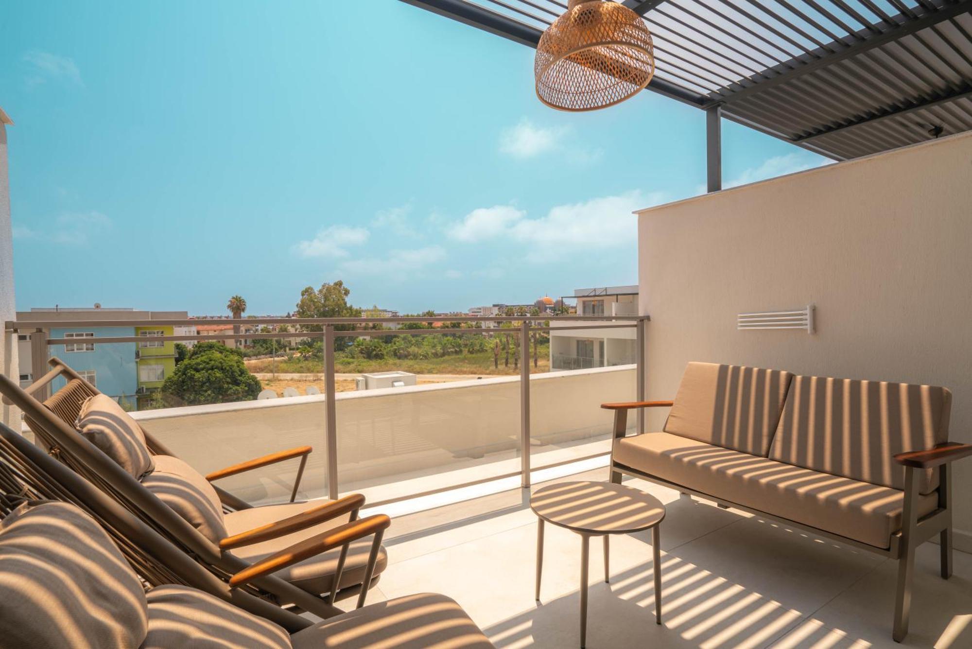 Quarto Duplo com Terraço