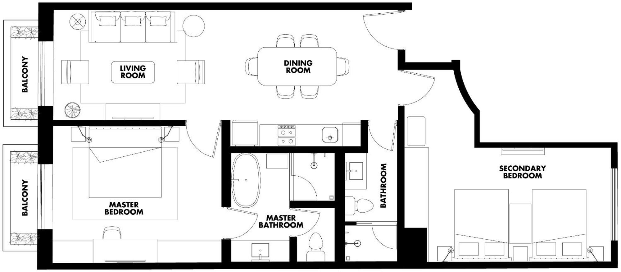 Apartment Balcony