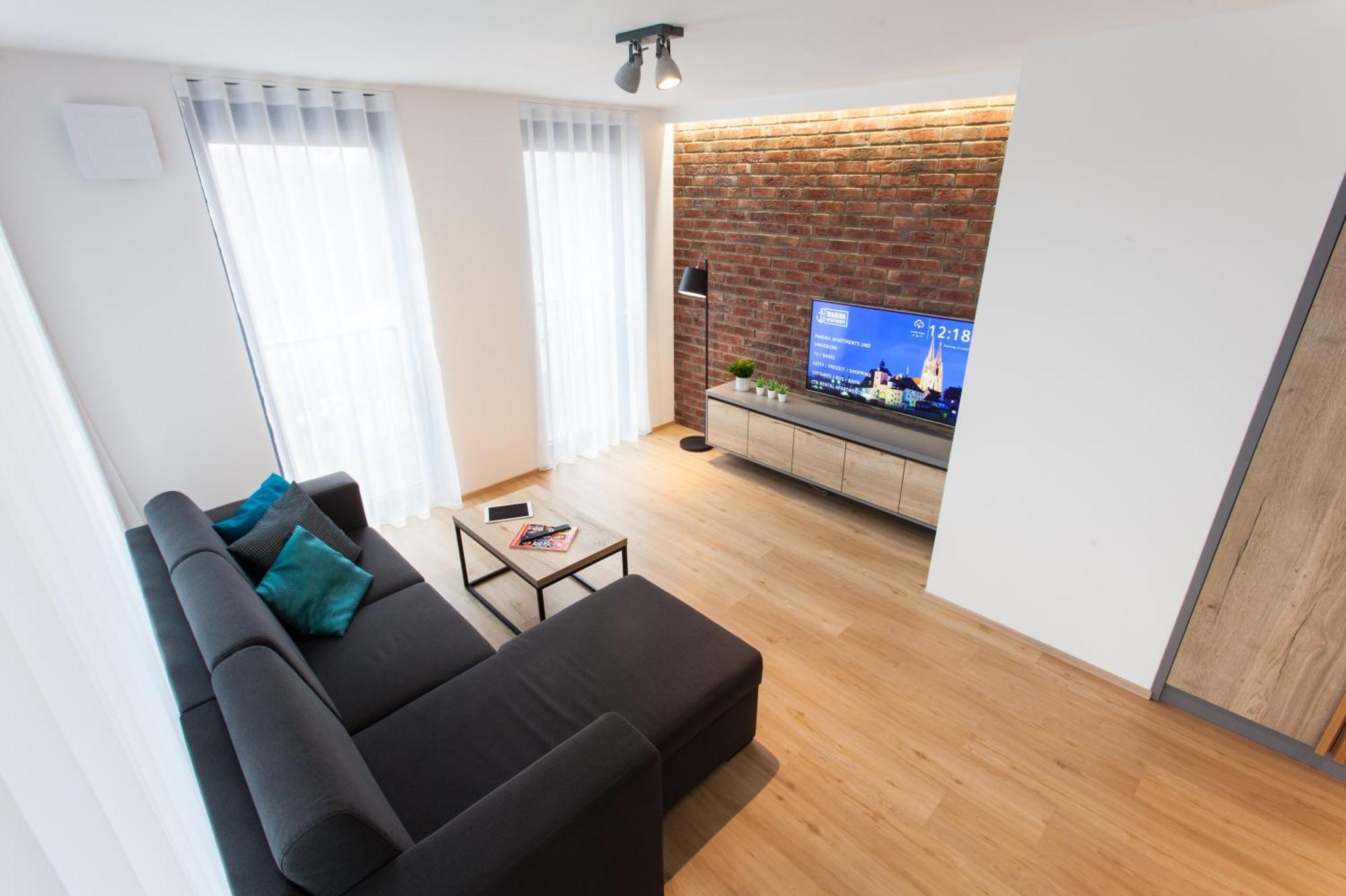 Premium 3 Raum Apartment mit Sauna und Klimaanlage