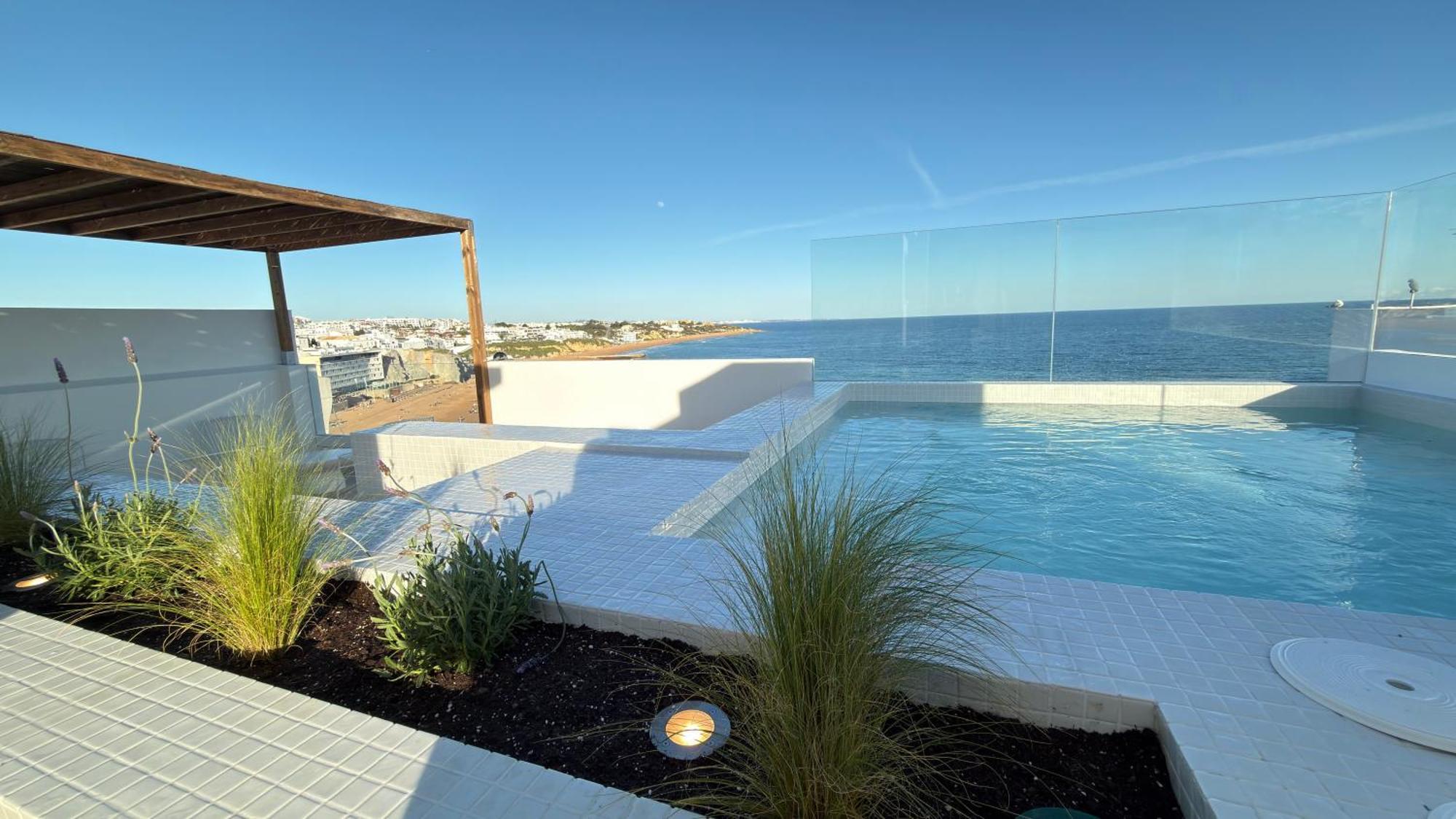 Estudio con terraza