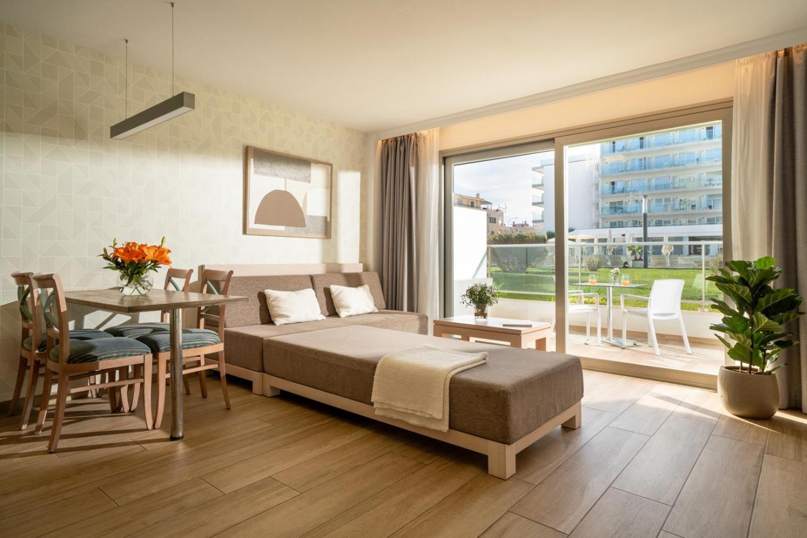 One-Bedroom Apartment Balcony