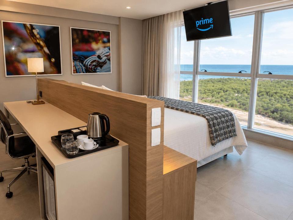 Quarto Duplo com Vista Mar