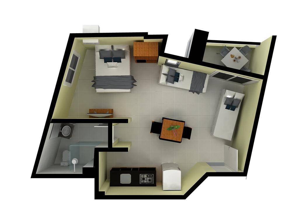 Habitación Estándar con vistas parciales al mar