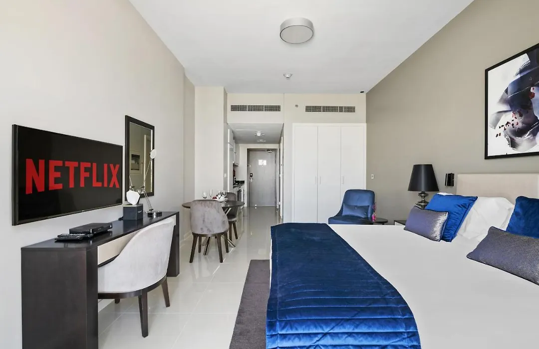 Vayk - Chic Hotel-Style Studio In Damac Hills-1