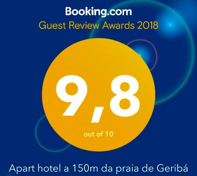 Apart hotel a 150m da praia de Geribá-1