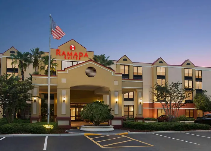 Romantic hotel: Ramada By Wyndham Suites Orlando Airport- Free Airport Shuttle