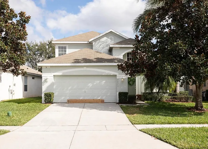 Villa: Windsor Hills Resort 2 Miles To Disney 6-Bedroom 4-Bathrooms Villa With Private Pool And Spa