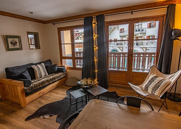 Arc 1950 Appartement skis aux pieds