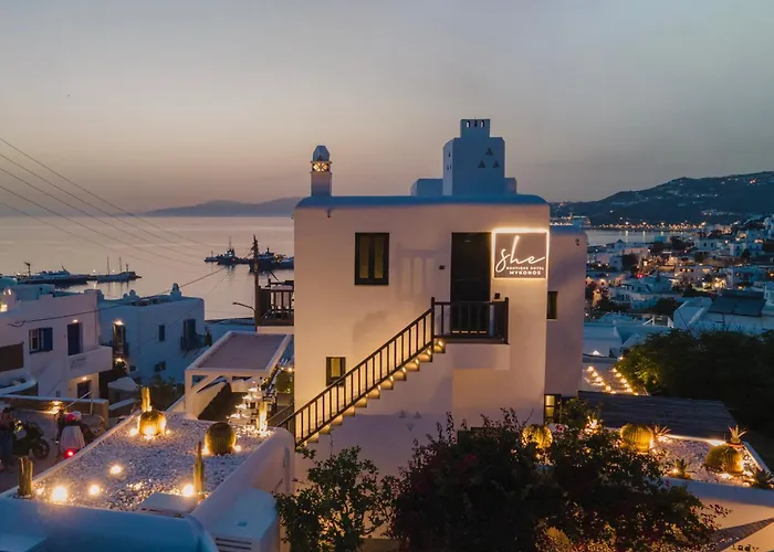 Hotel cerca del aeropuerto: She Mykonos Boutique Hotel