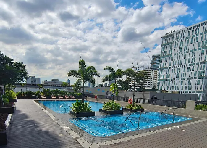 Pet Friendly hotel: Manhattan Plaza Tower 2 With Balcony, Mini Karaoke, Pool, Can Cook