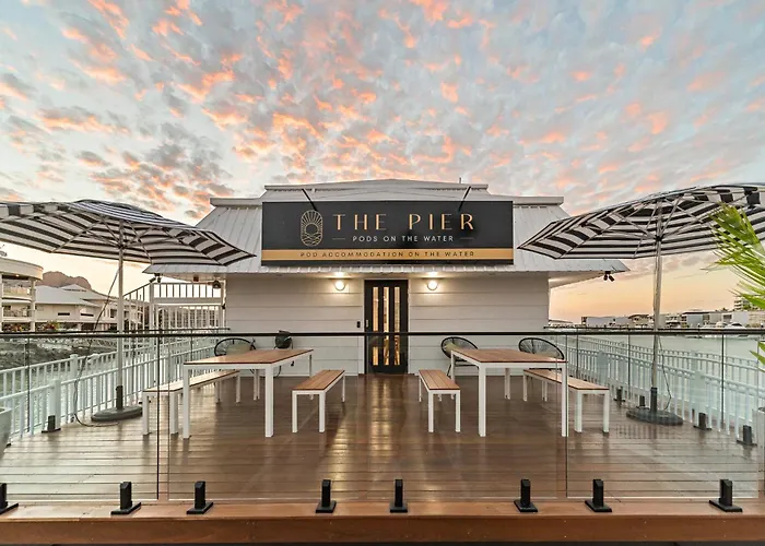 Cheap hotel: The Pier Pods On The Water- 50M From Townsville Bus Terminal And Ferry Terminal- Passport Id Requried