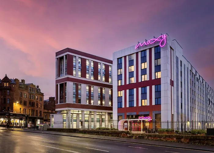 In Luxury hotels Moxy Glasgow Merchant City
