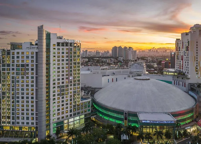 Luxury hotel only: Novotel Manila Araneta City Hotel