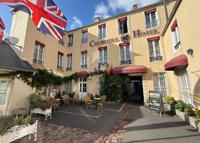Hôtel accueillant les animaux: Churchill Hotel Bayeux Centre