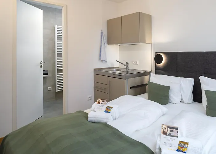 dreamcation Altstadthotel Regensburg, Mikro Apartments mit Küche