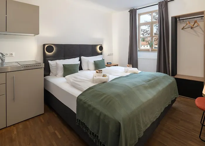 dreamcation Altstadthotel Regensburg, Mikro Apartments mit Küche