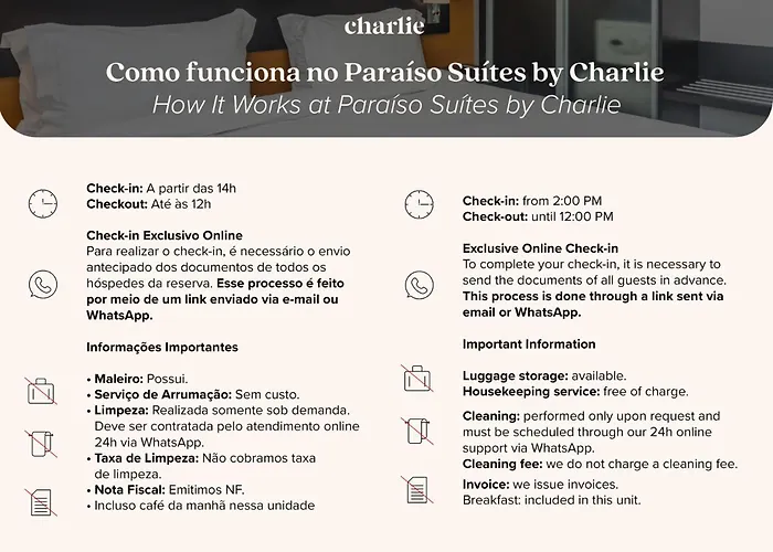 Paraíso Suítes by Charlie