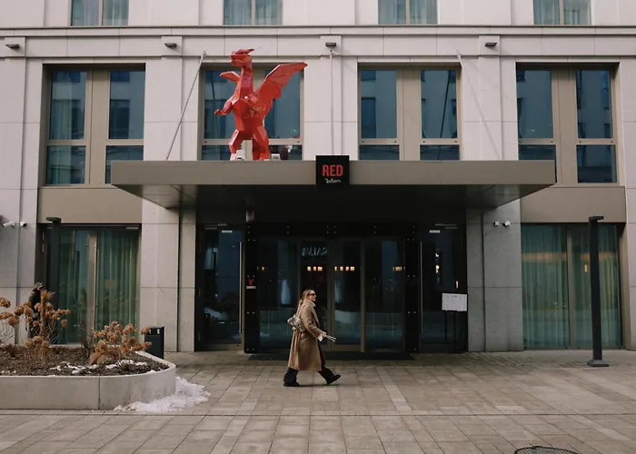 Hotel 4 estrelas: Radisson RED Hotel&Radisson RED Apartments, Kraków
