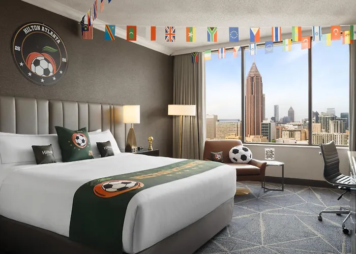 4 star hotel: Hilton Atlanta