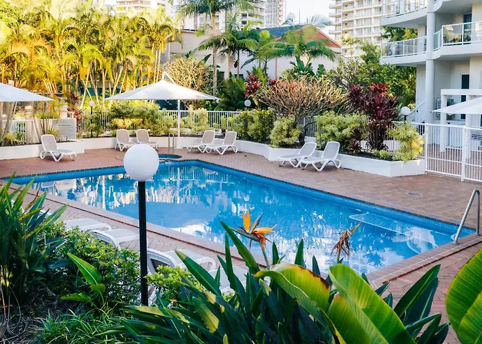Hot Tub in Room Crest Apartments - Main Beach - Surfers Paradise