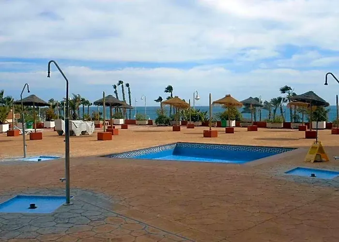Apartamento 1A Linea Playa Com Piscina Almunecar