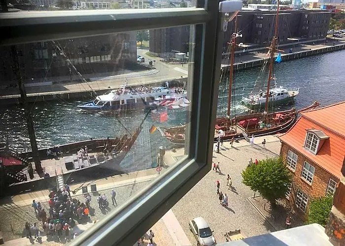 Appartment im Ohlerich Speicher in Wismar mit Stadt -und Meerblick