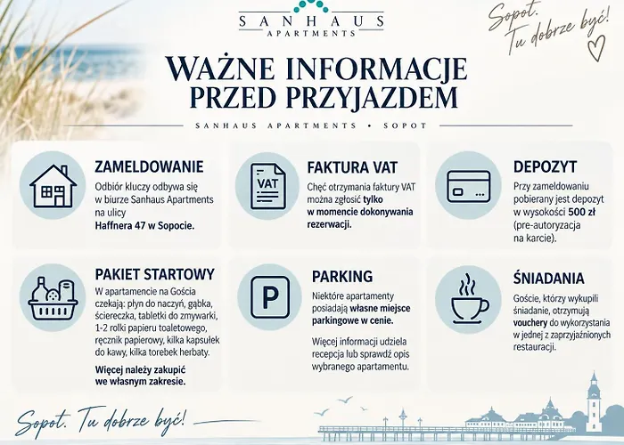Sanhaus Apartments - Ul Haffnera I Okolice - 3-5 Minut Od Plazy I Deptaka