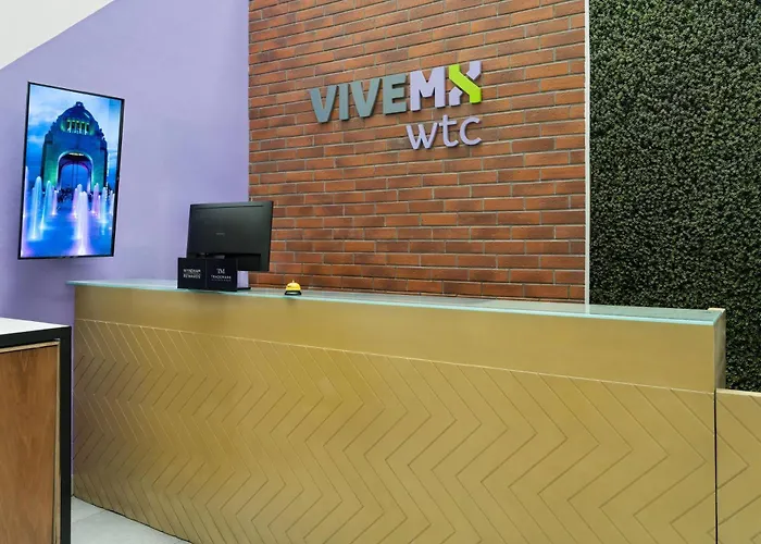 Hotel Estancias Vive Mx Wtc Cdmx, Trademark By Wyndham