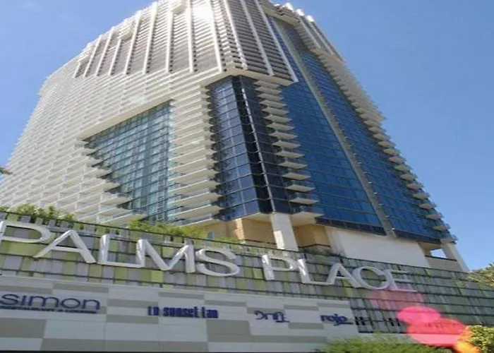 Palms Place Studio With Balcony & Strip View