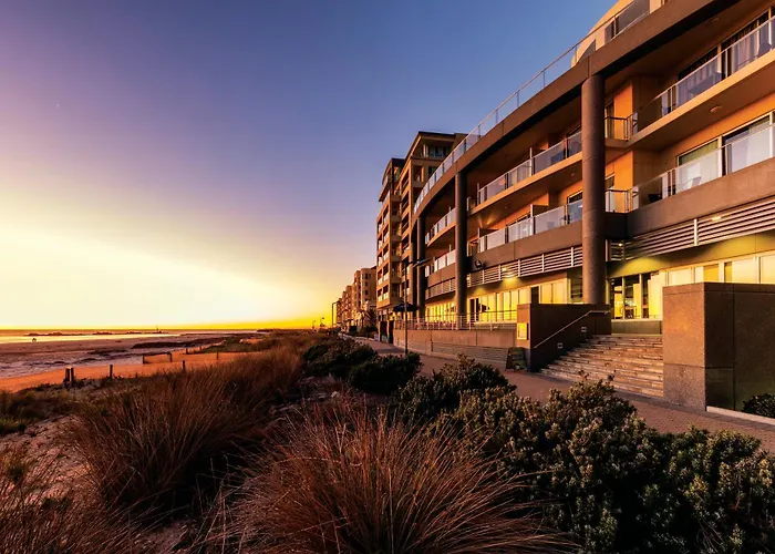 Jacuzzi hotel: Oaks Glenelg Plaza Pier Suites